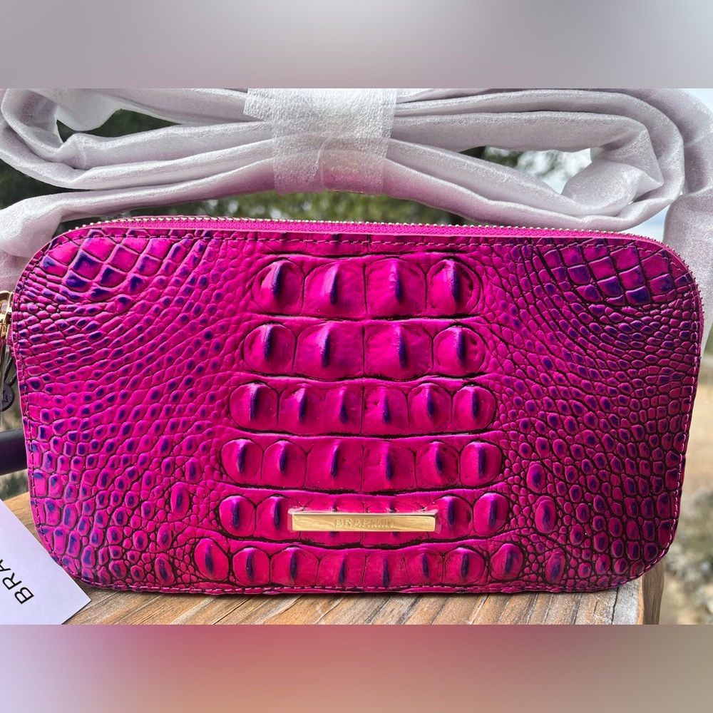 NWT Brahmin DANICA in VOLTAGE VIOLET Crossbody Bag